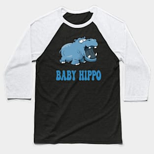 BABY HIPPO Baseball T-Shirt